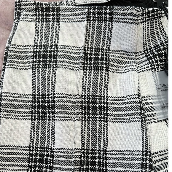 Tahari Black and White “Glen” Checkered Jegging (sz xs) - Picture 5 of 8